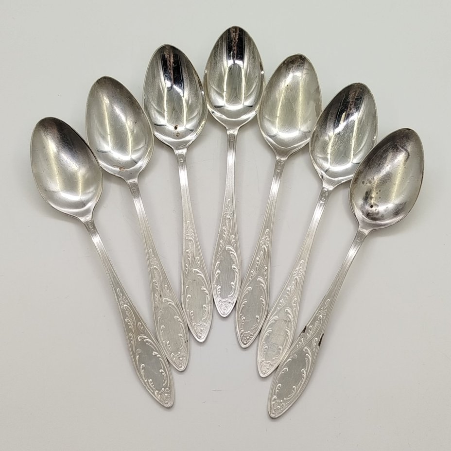 Набор столовых ложек "Пламя" на 7 персон