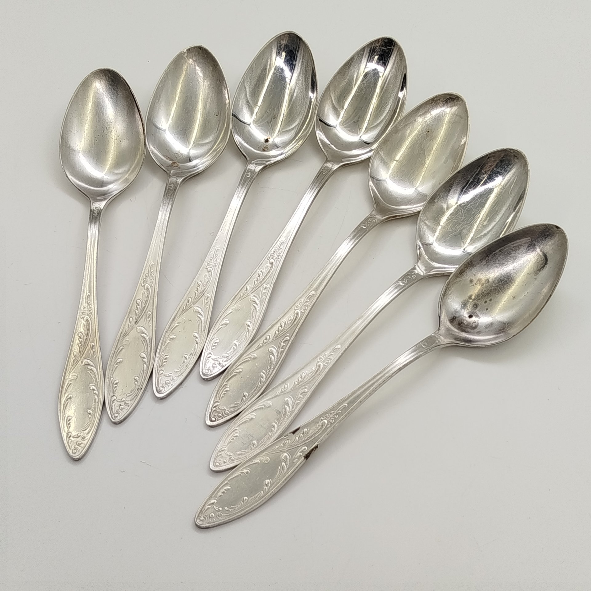 Набор столовых ложек "Пламя" на 7 персон