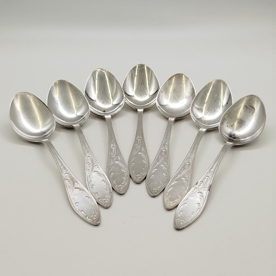 Набор столовых ложек "Пламя" на 7 персон