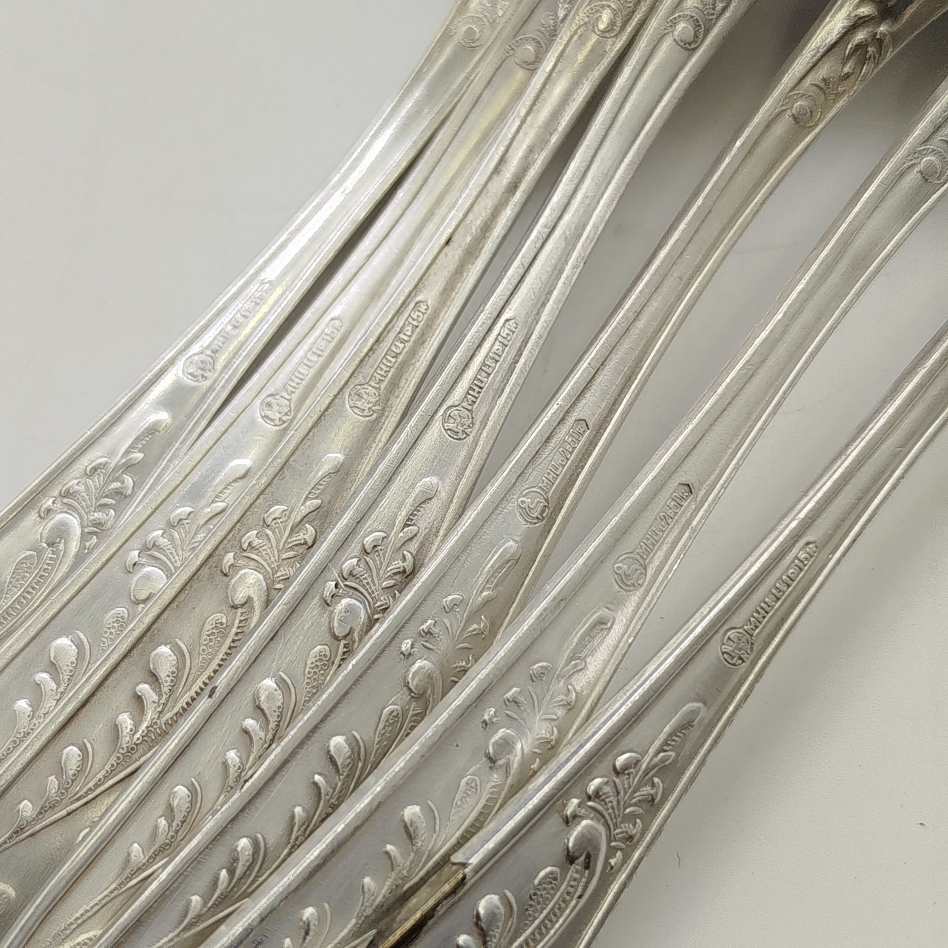 Набор столовых ложек "Пламя" на 7 персон