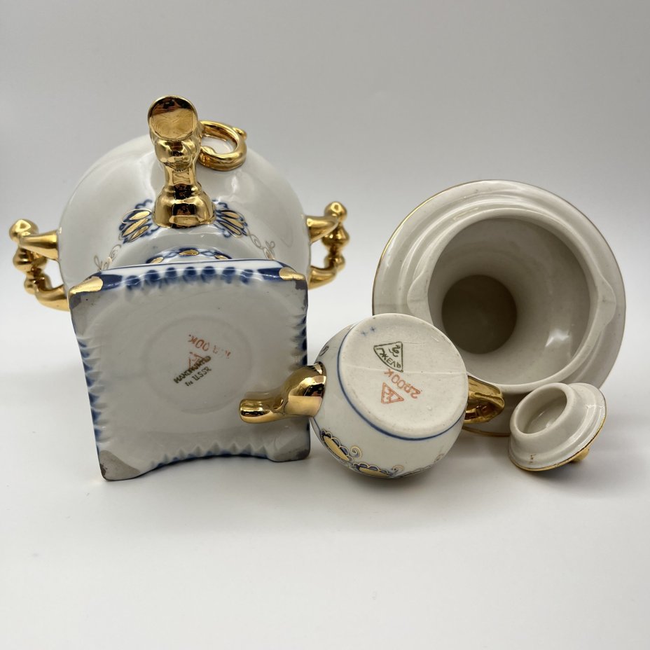 Статуэтка "Самовар с заварочным чайником"