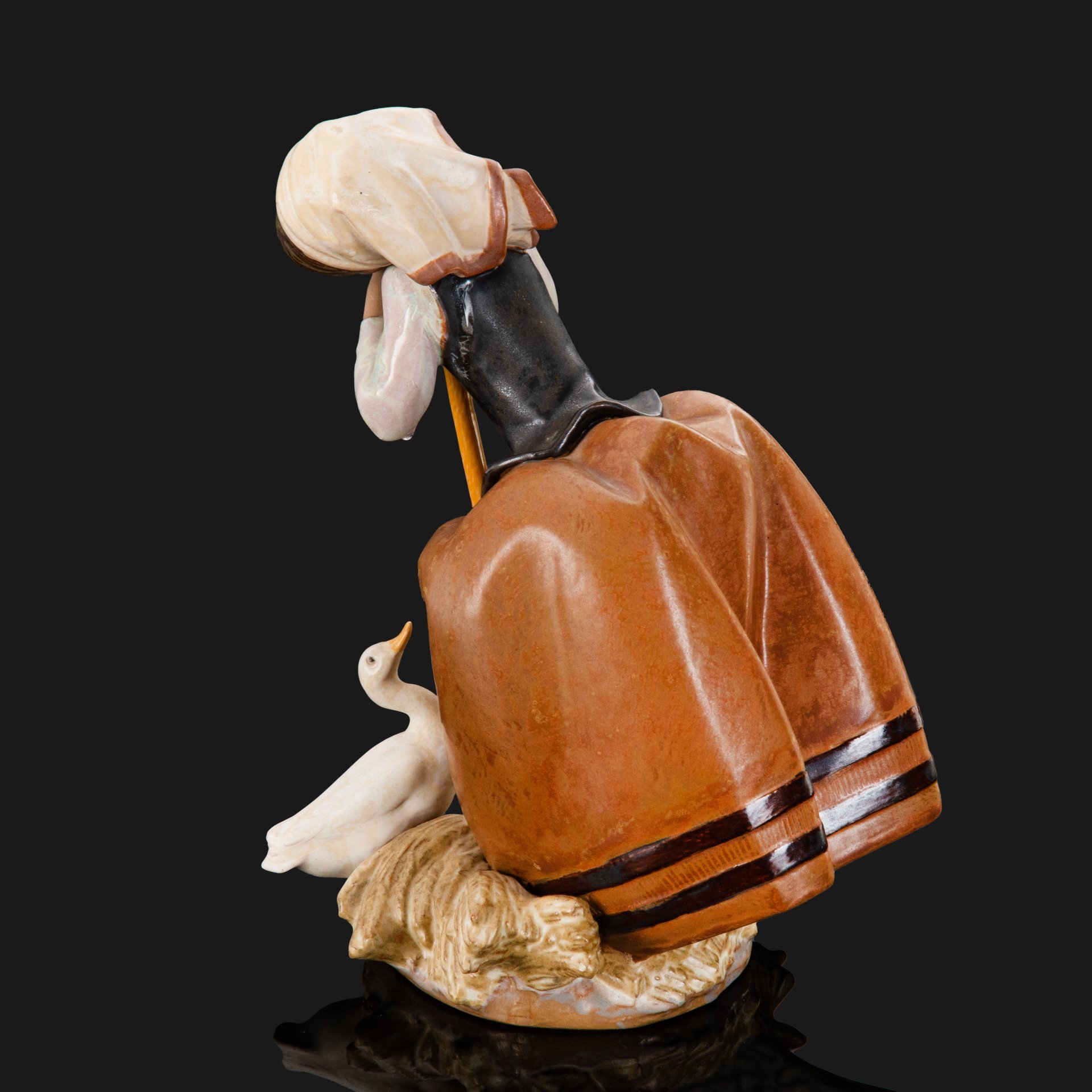 Статуэтка "Помощники по сбору урожая" ("Harvest Helpers"), фарфор, роспись, Lladro, Lladro