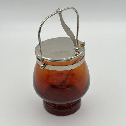 Сахарница с ложкой