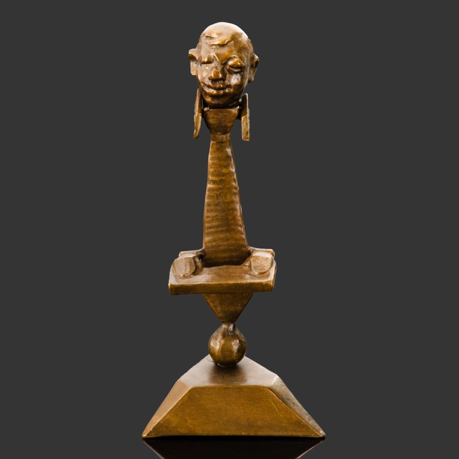 Статуэтка "Клавишник" ("Музыкант"), бронза, литье, Европа, 1970-1990 гг.