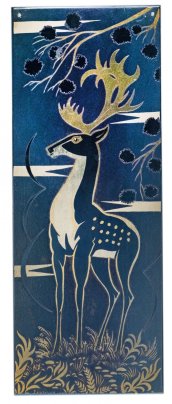 Гравюра на стали "Олень", Златоустовский комбинат, СССР, 1970-1975 гг.