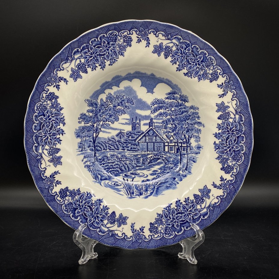 Комплект суповых тарелок из серии "Myott the Brook", Staffordshire