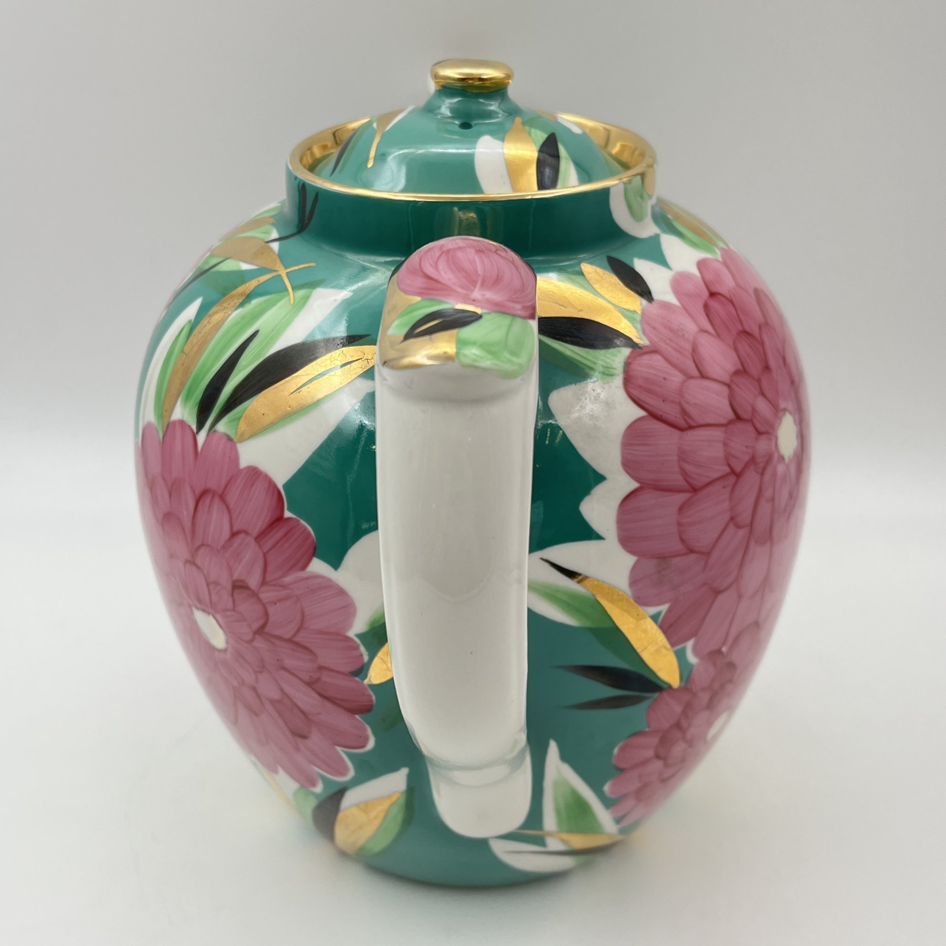 Чайник доливной "Хризантемы", автор В.К. Яснецов