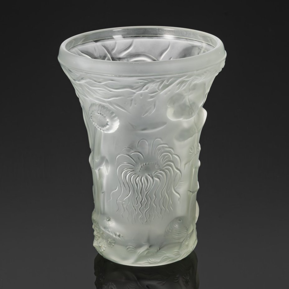 Ваза с рельефным декором "Морская жизнь" (крупная), дизайнер Josef Inwald, Barolac