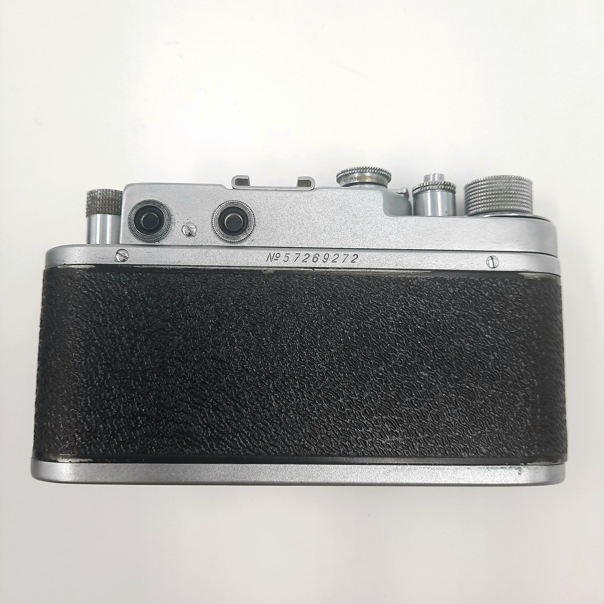 Фотоаппарат "Зоркий С" с объективом "Индустар-22" в оригинальном кофре, металл, кожа, стекло, Красногорский механический завод (КМЗ), Красногорский механический завод (КМЗ)