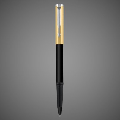 Ручка шариковая Parker "Beta Premium Gold", в подарочной упаковке, Металлы: нержавеющая сталь, пластик