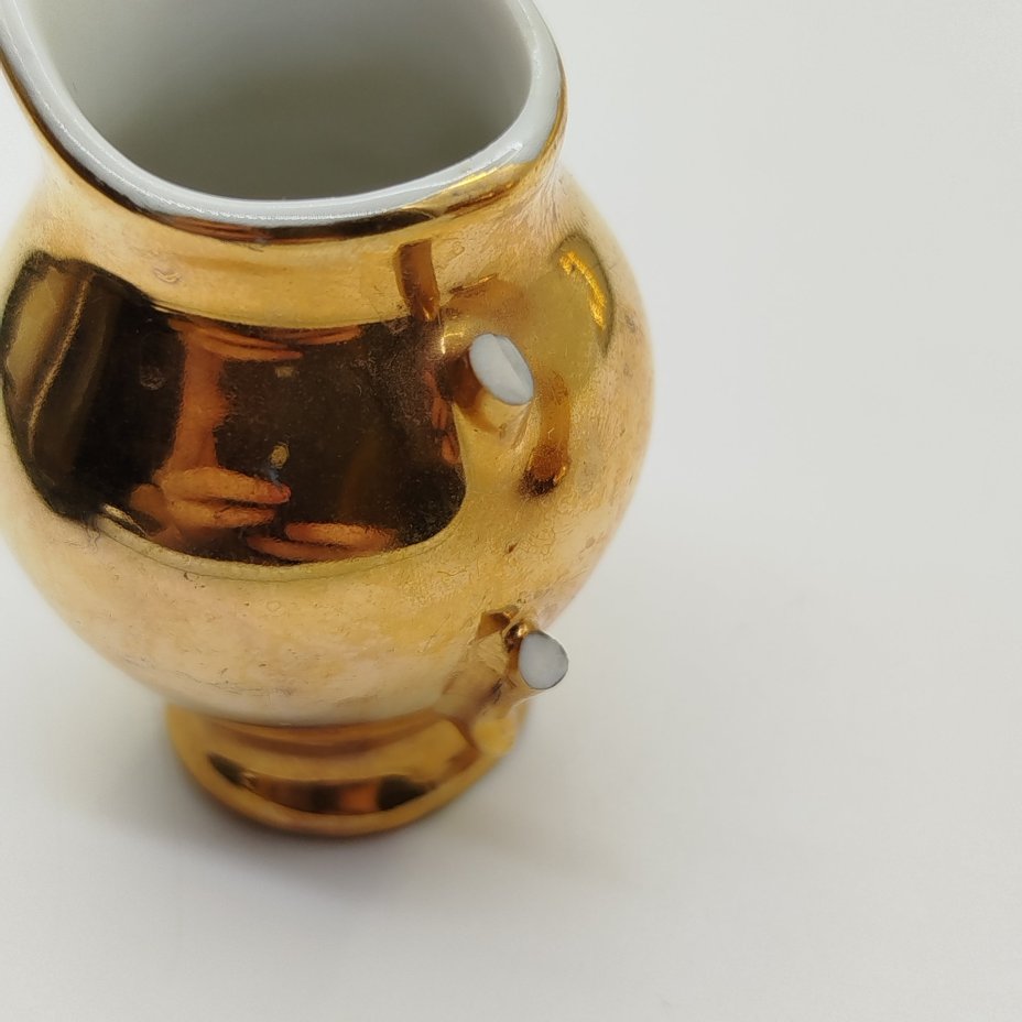 Сервиз детский "Кукольное чаепитие", фарфор, золочение, Cmielow, Польша, 1950-1980 гг.