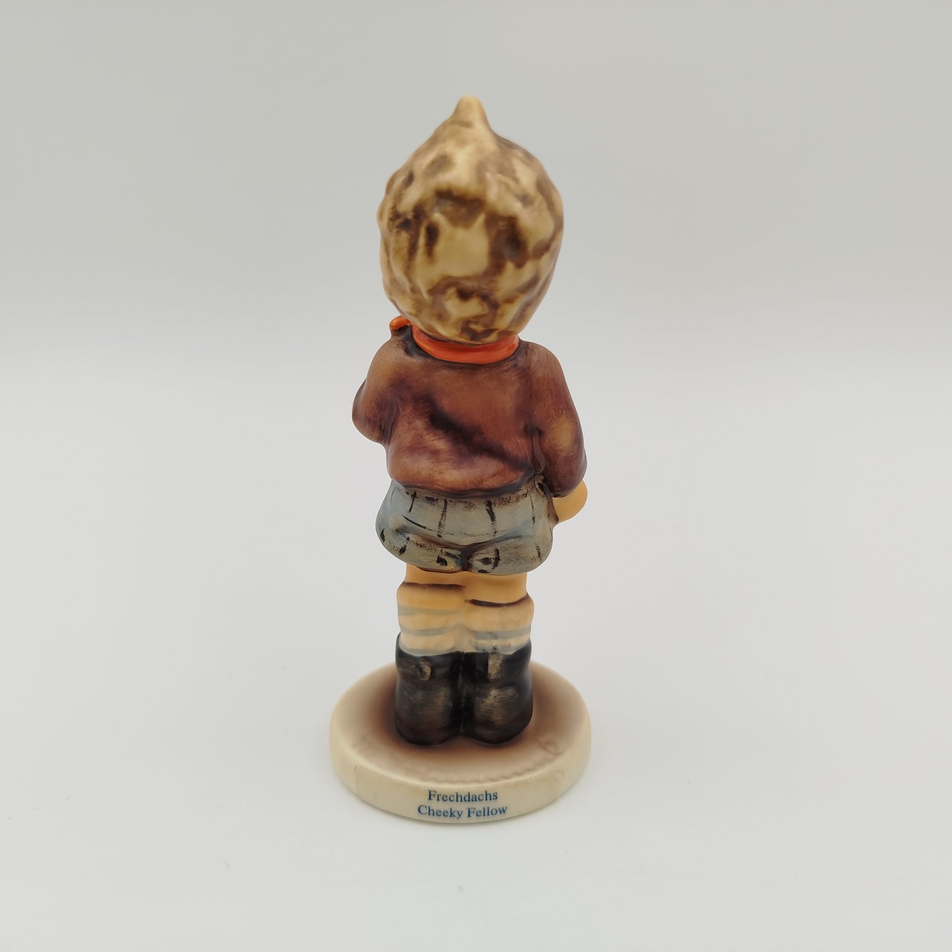 Статуэтка "Нахальный парень"",  M.I. Hummel  Membership, фарфор, роспись, Goebel, Германия, 1992-1993 гг., Goebel