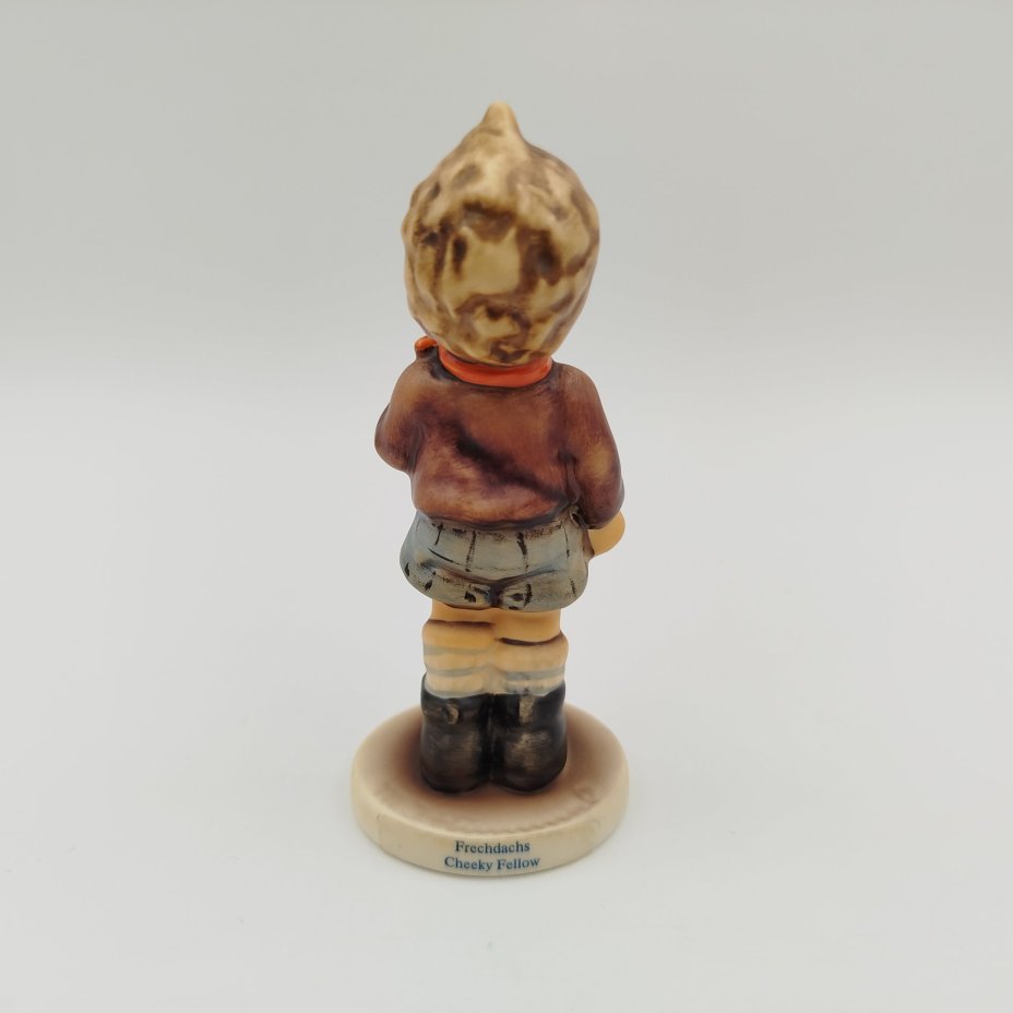 Статуэтка "Нахальный парень"",  M.I. Hummel  Membership, фарфор, роспись, Goebel, Германия, 1992-1993 гг., Goebel