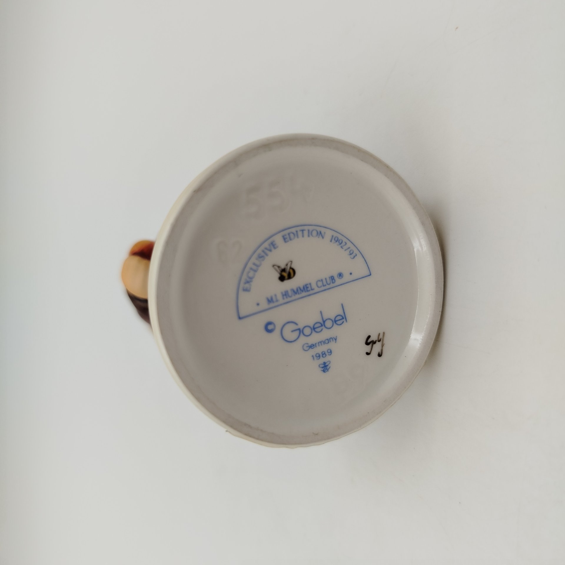 Статуэтка "Нахальный парень"",  M.I. Hummel  Membership, фарфор, роспись, Goebel, Германия, 1992-1993 гг., Goebel