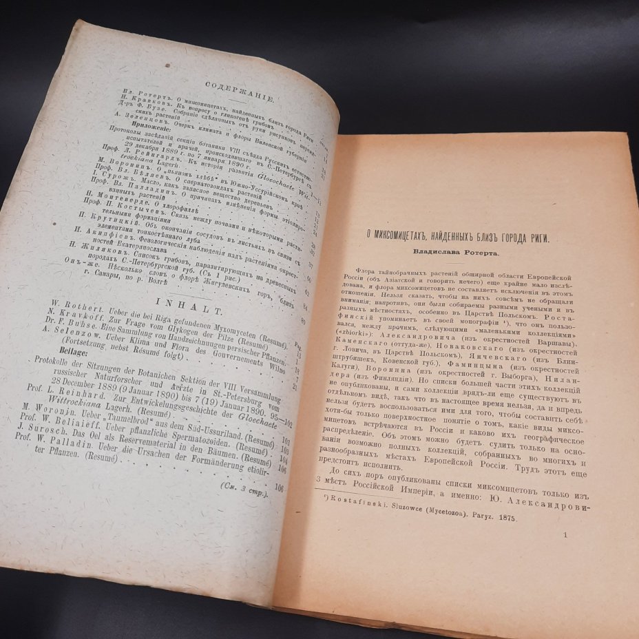 Бекетов А.Н., Гоби Хр. "Ботанические записки, издаваемые при Ботаническом саде Императорского Санкт-Петербургского университета", том III, выпуск 1