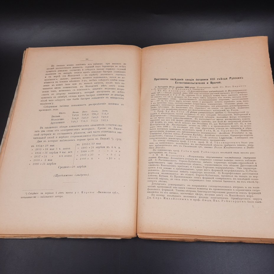 Бекетов А.Н., Гоби Хр. "Ботанические записки, издаваемые при Ботаническом саде Императорского Санкт-Петербургского университета", том III, выпуск 1