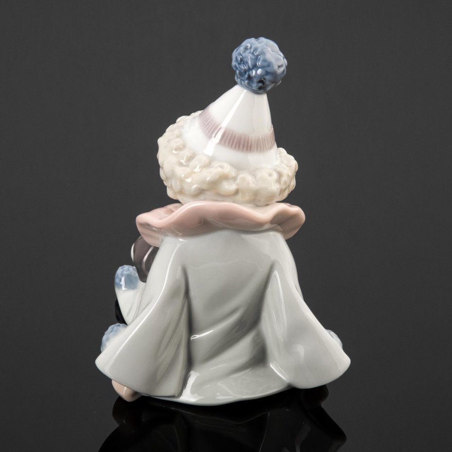 Статуэтка "Клоун с щенком", Lladro