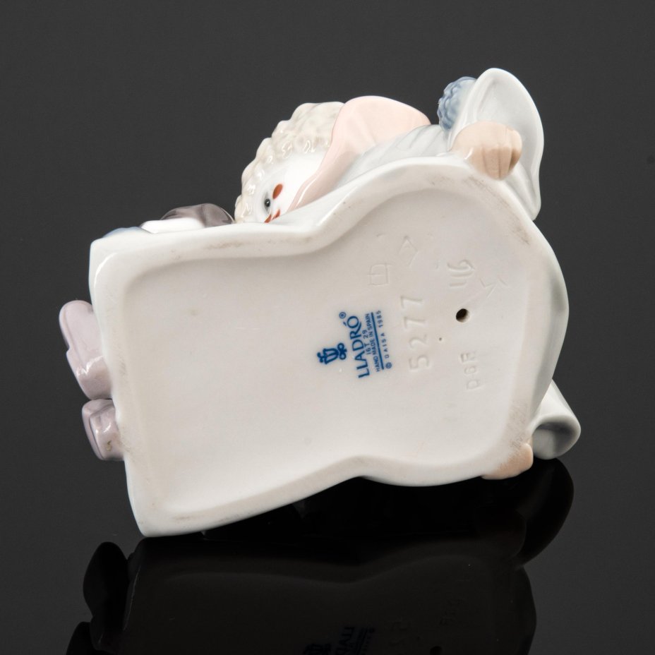 Статуэтка "Клоун с щенком", Lladro