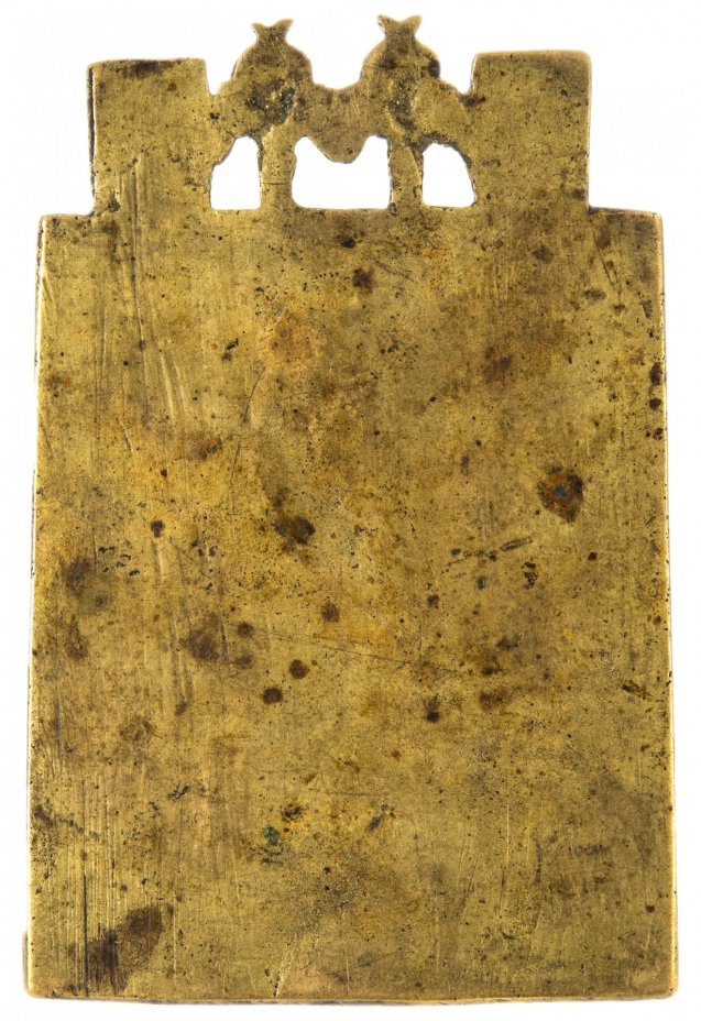 Икона "Богоматерь Феодоровская", бронза, литье, Российская Империя, 1850-1890 гг.