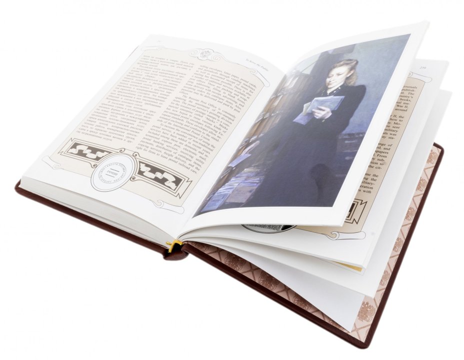 Марченков В.К., Мясников А.Л., "Россия. История почтовой связи" (подарочное издание), бумага, печать, кожаный переплет, тиснение, издательство "Александр принт" СПБ, Россия, 2002 г., Издательство «Александр Принт»