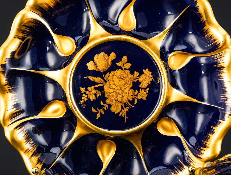 Терина на подносе (подача для пасхального стола), Andre Prevot Limoges France