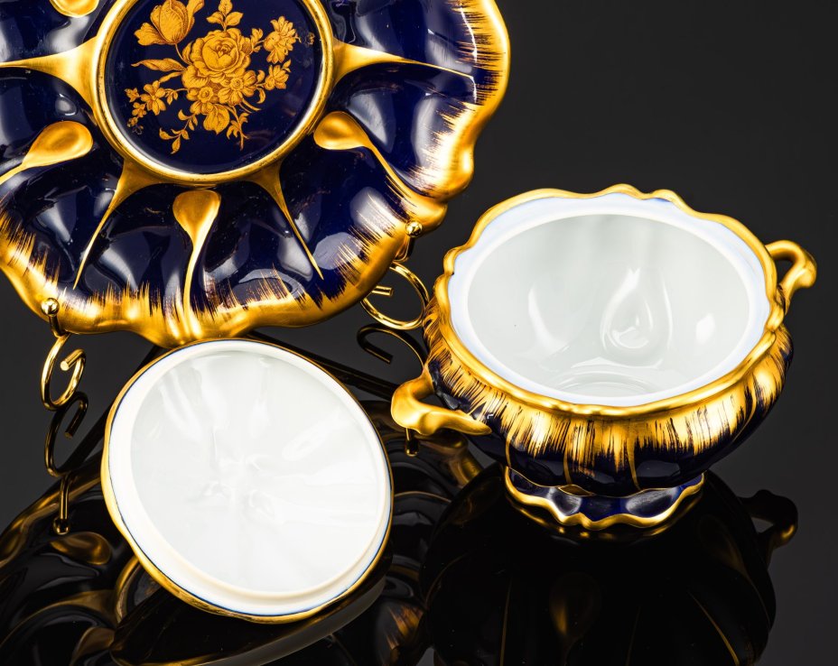 Терина на подносе (подача для пасхального стола), Andre Prevot Limoges France