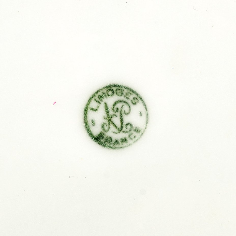 Терина на подносе (подача для пасхального стола), Andre Prevot Limoges France