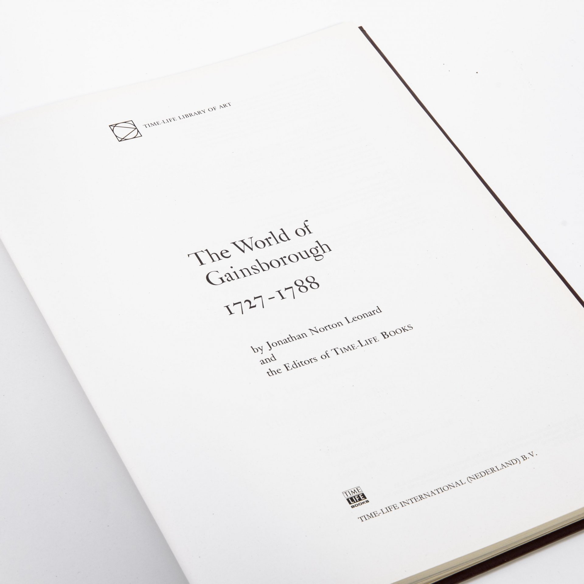 Альбом "The World of Gainsborough" (Томас Гейнсборо),составитель Нортон Леонард Джонатан, на англ. языке, бумага, печать, издательство "Time-life", Нидерланды, 1978 г.