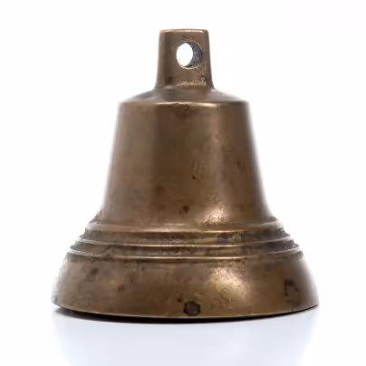 Колокольчик поддужный малый, латунь, Россия, 1880-1910 гг.