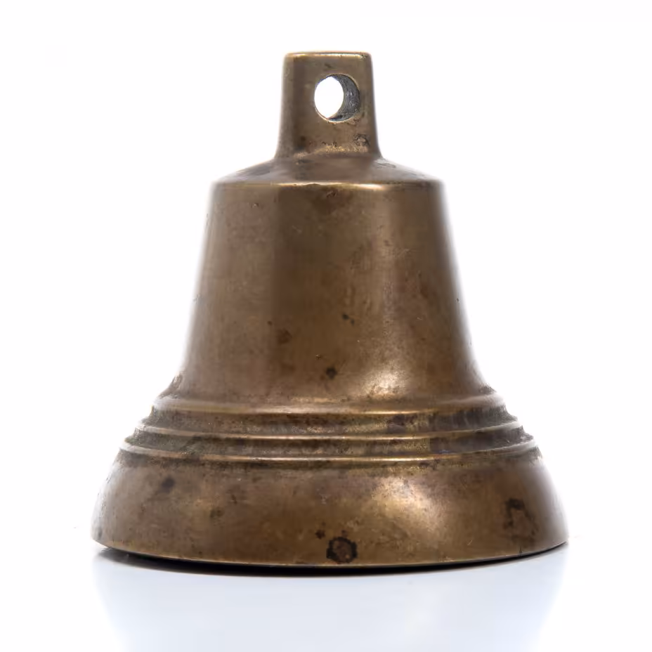 Колокольчик поддужный малый, латунь, Россия, 1880-1910 гг.