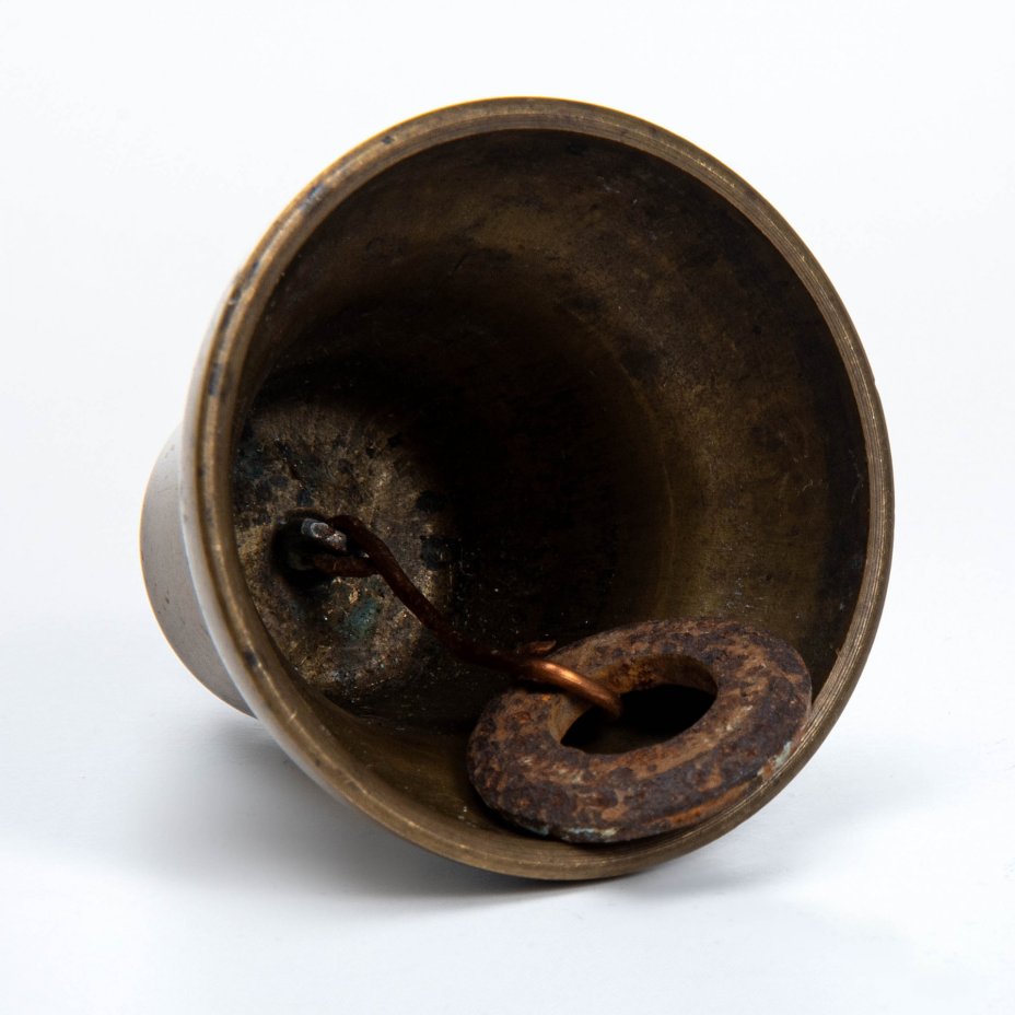 Колокольчик поддужный малый, латунь, Россия, 1880-1910 гг.