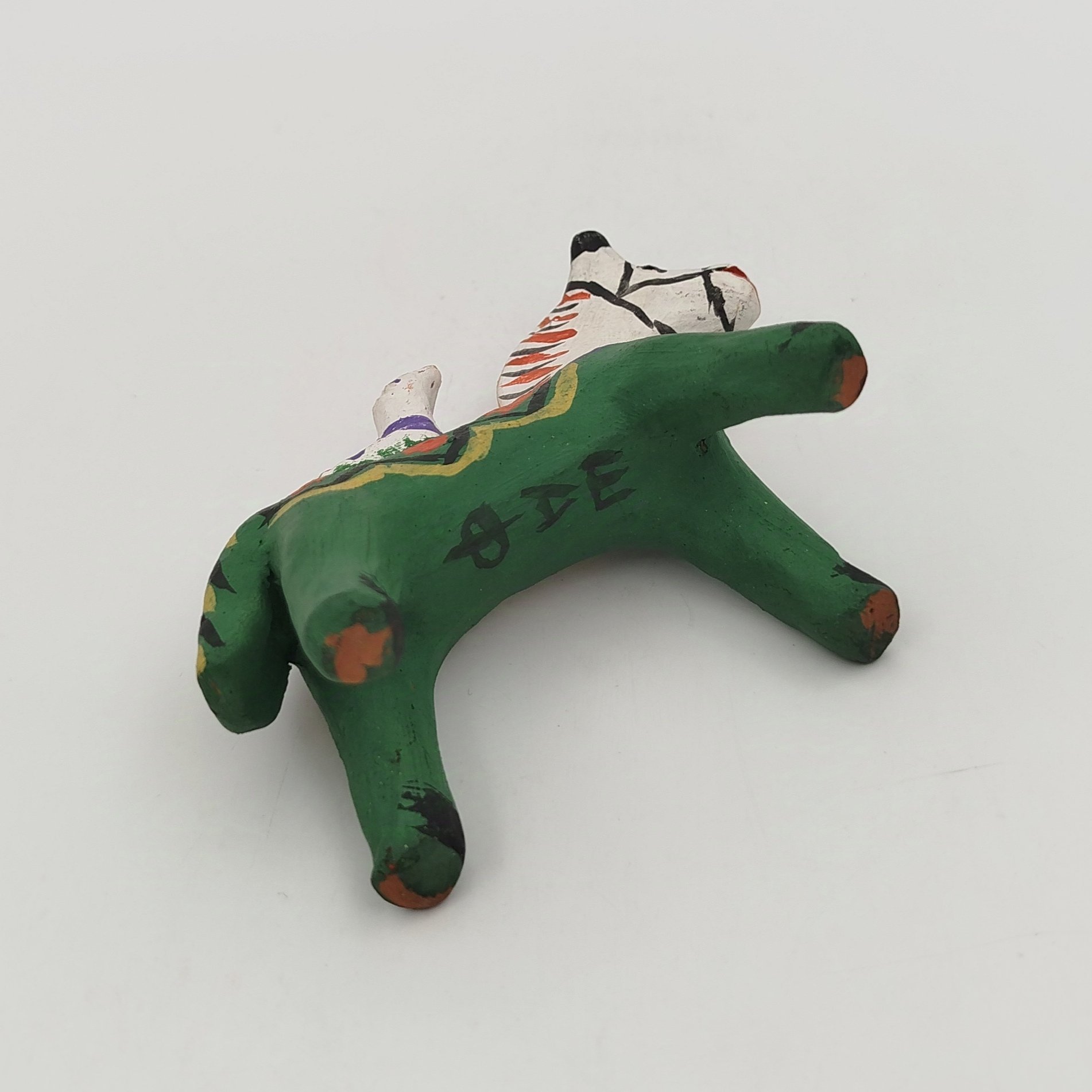 Игрушка каргопольская "Лошадь с птицей", автор А.Ф. Шевелева