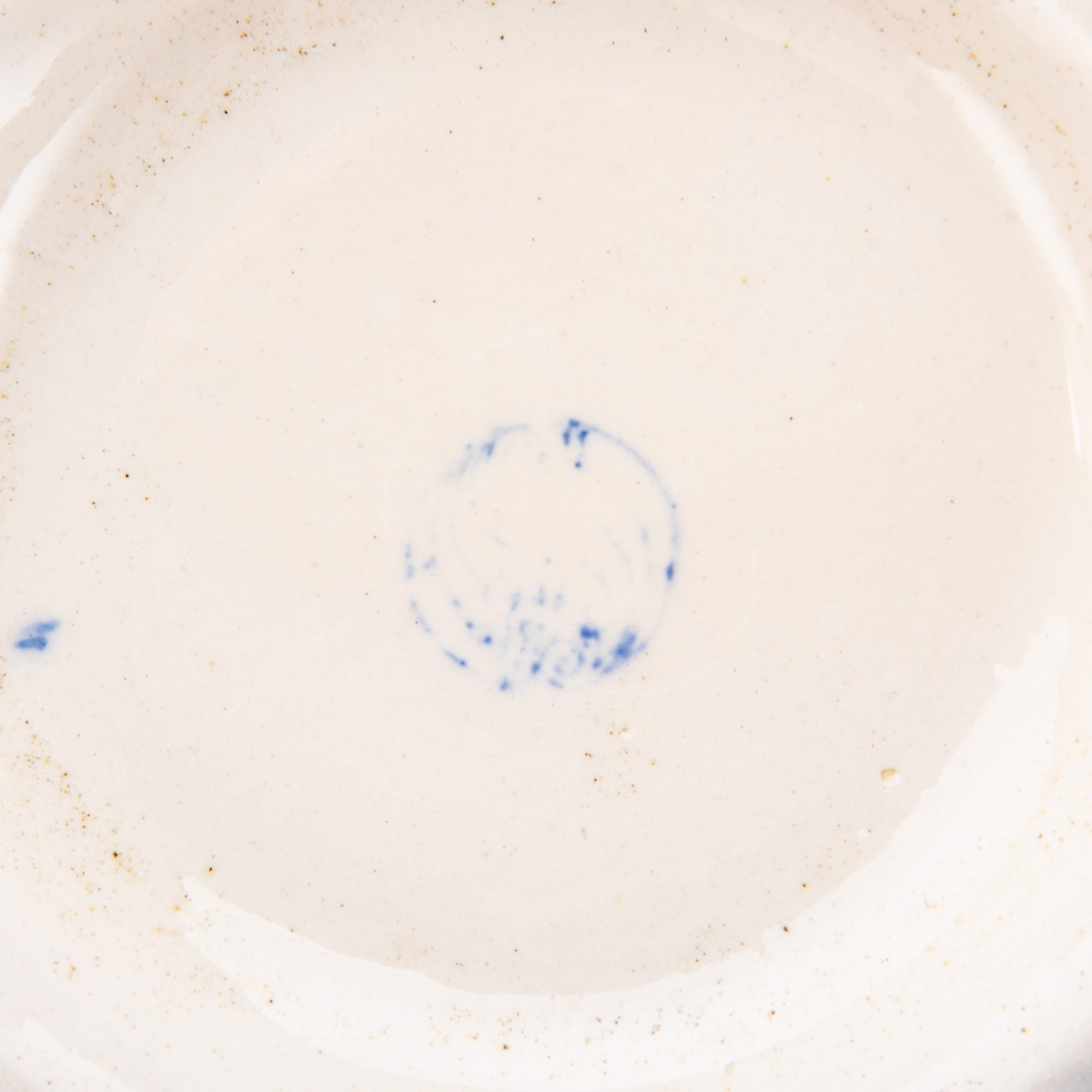 Набор чайный с растительным декором (чайник доливной, чайник заварочный, сахарница, масленка), фаянс, роспись, Кооператив «Глазурь», г. Ленинград, СССР, 1988-1998 гг.