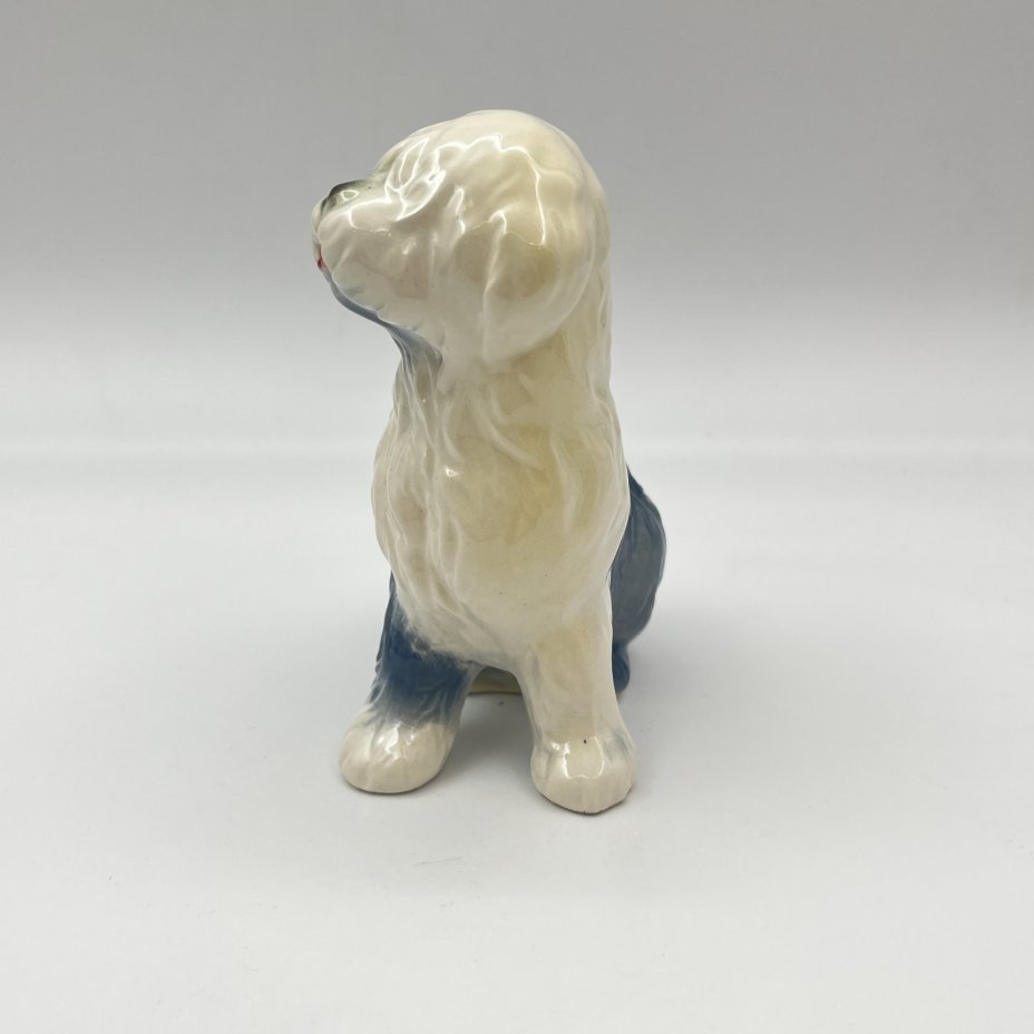 Статуэтка "Собака Бобтейл", фарфор, роспись, Goebel, Германия, 1979-1990 гг., Goebel