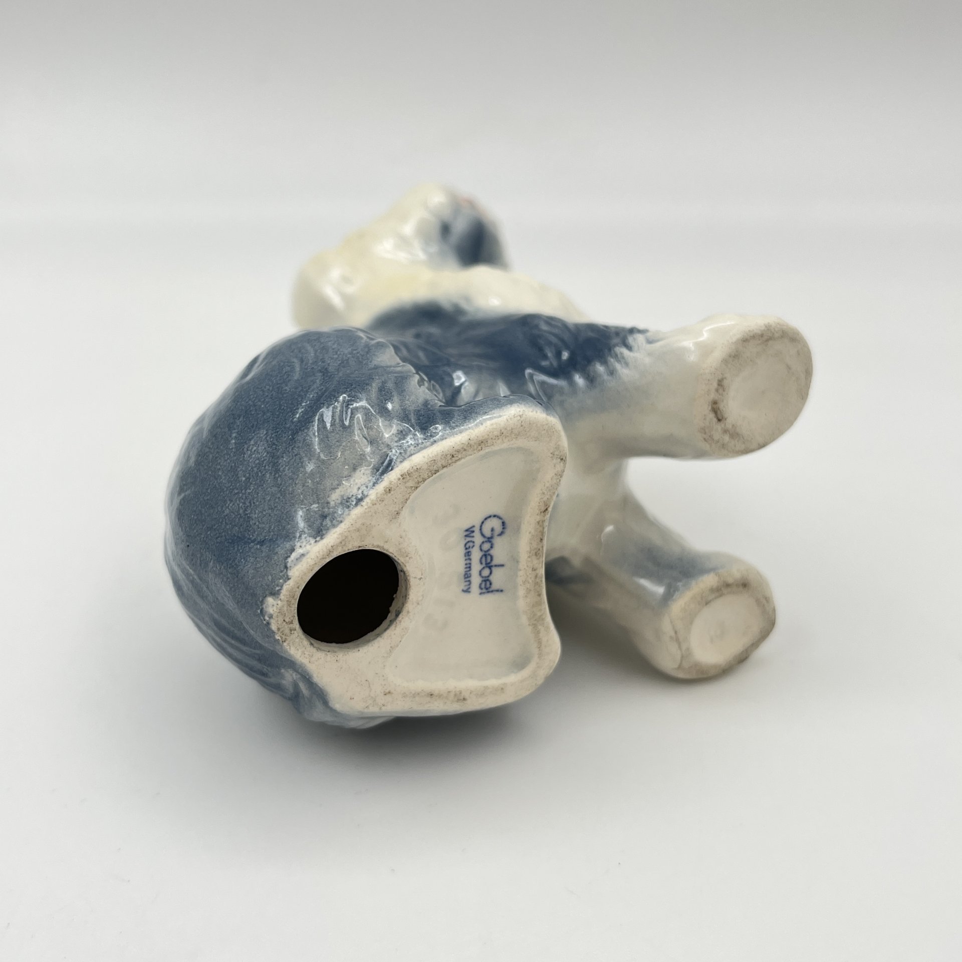 Статуэтка "Собака Бобтейл", фарфор, роспись, Goebel, Германия, 1979-1990 гг., Goebel