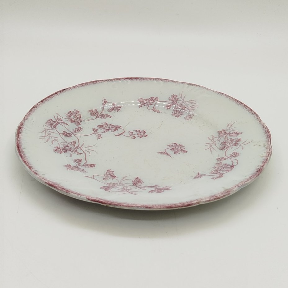 Тарелка пирожковая с нежным цветочным декором