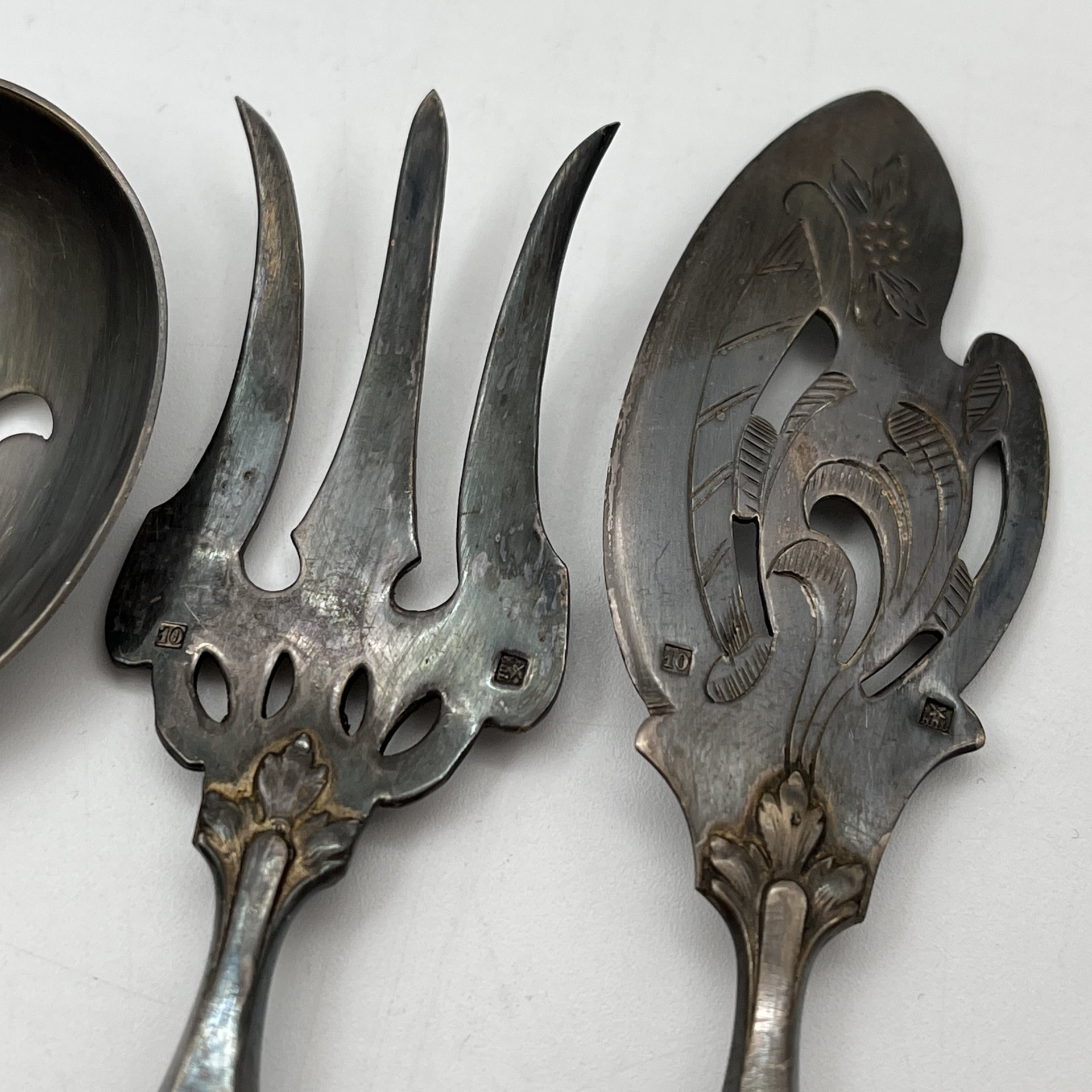 Набор сервировочный для десертов в кофре