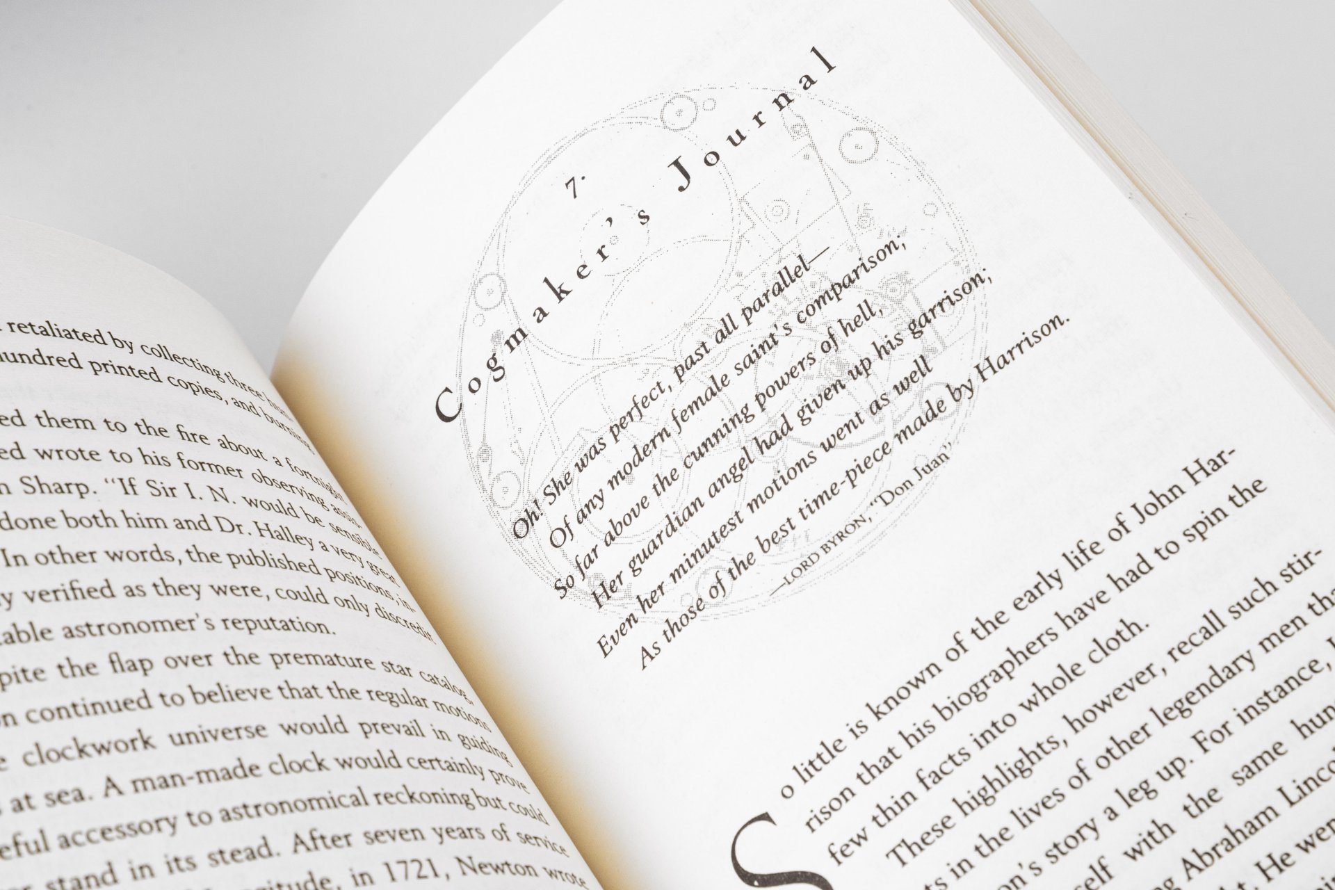 Зажигалка с часами в подарочном футляре с книгой, Dunhill