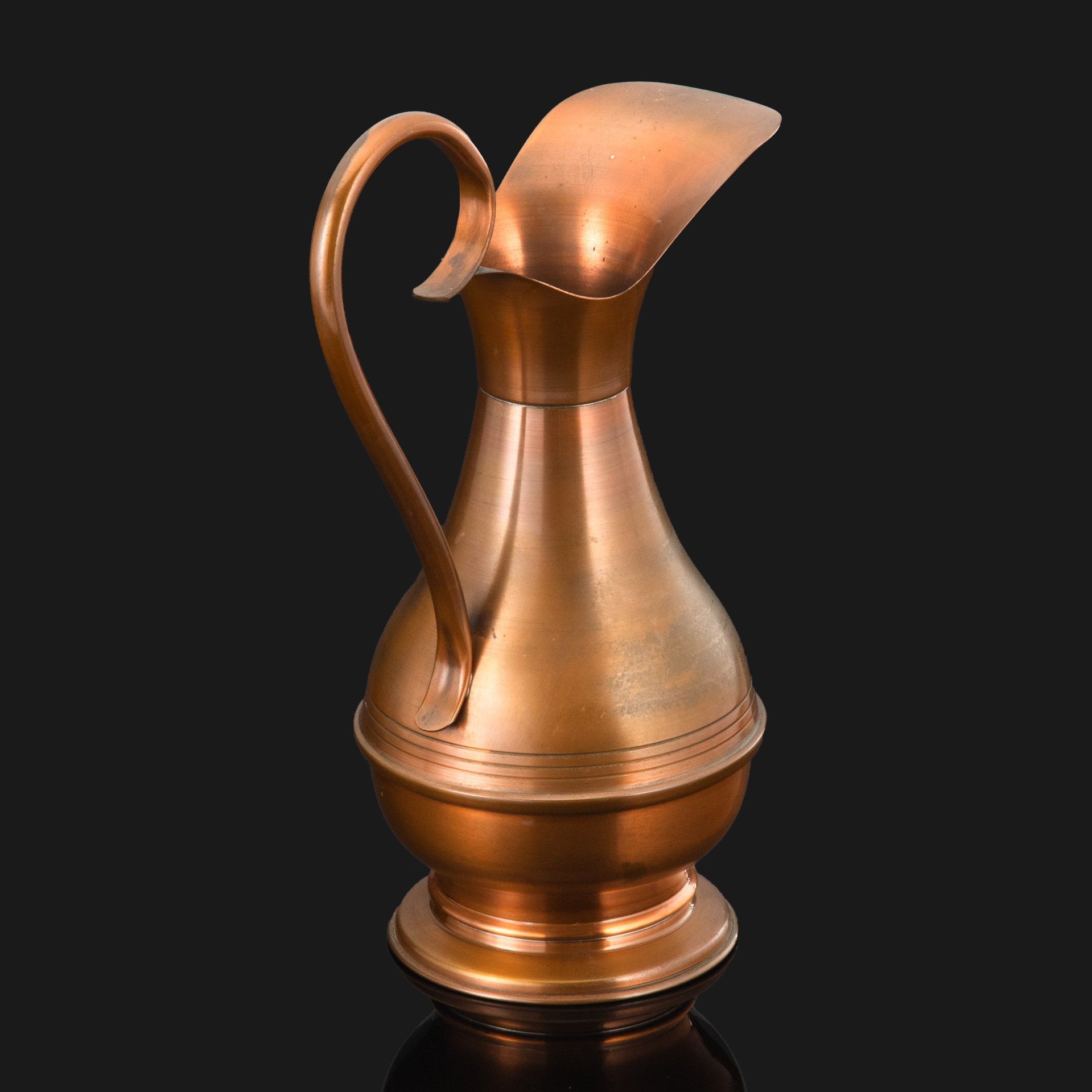 Кувшин для воды (винтажный), Villedieu, медь, Франция, 1980-1990 гг.