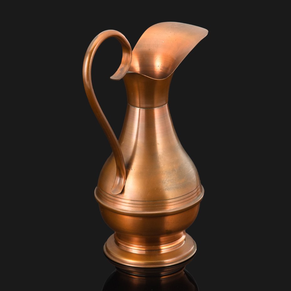 Кувшин для воды (винтажный), Villedieu, медь, Франция, 1980-1990 гг.