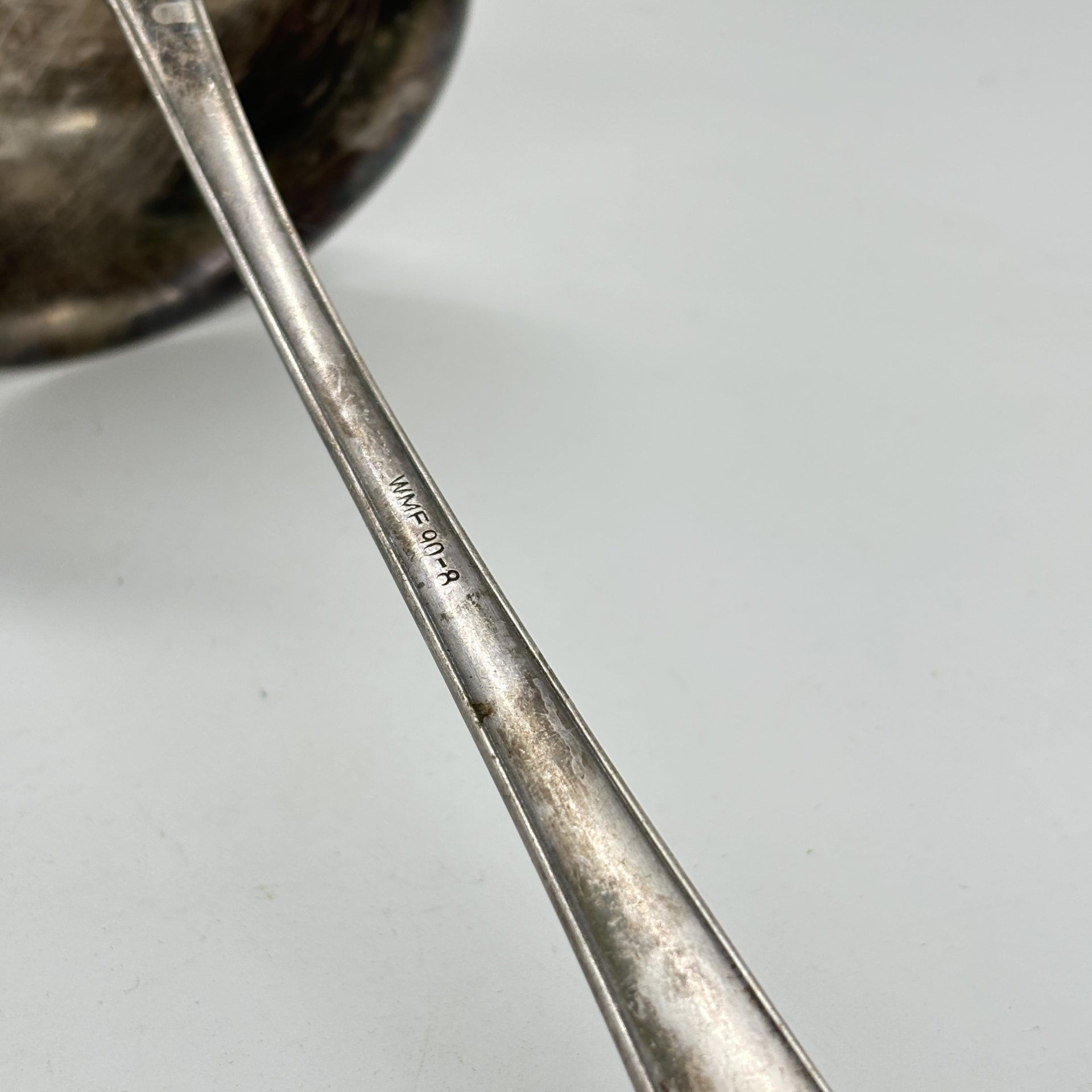 Половник с лаконичным декором, металл, серебрение, Württembergische Metallwarenfabrik (WMF), Германия, 1880-1900 гг., Württembergische Metallwarenfabrik (WMF)