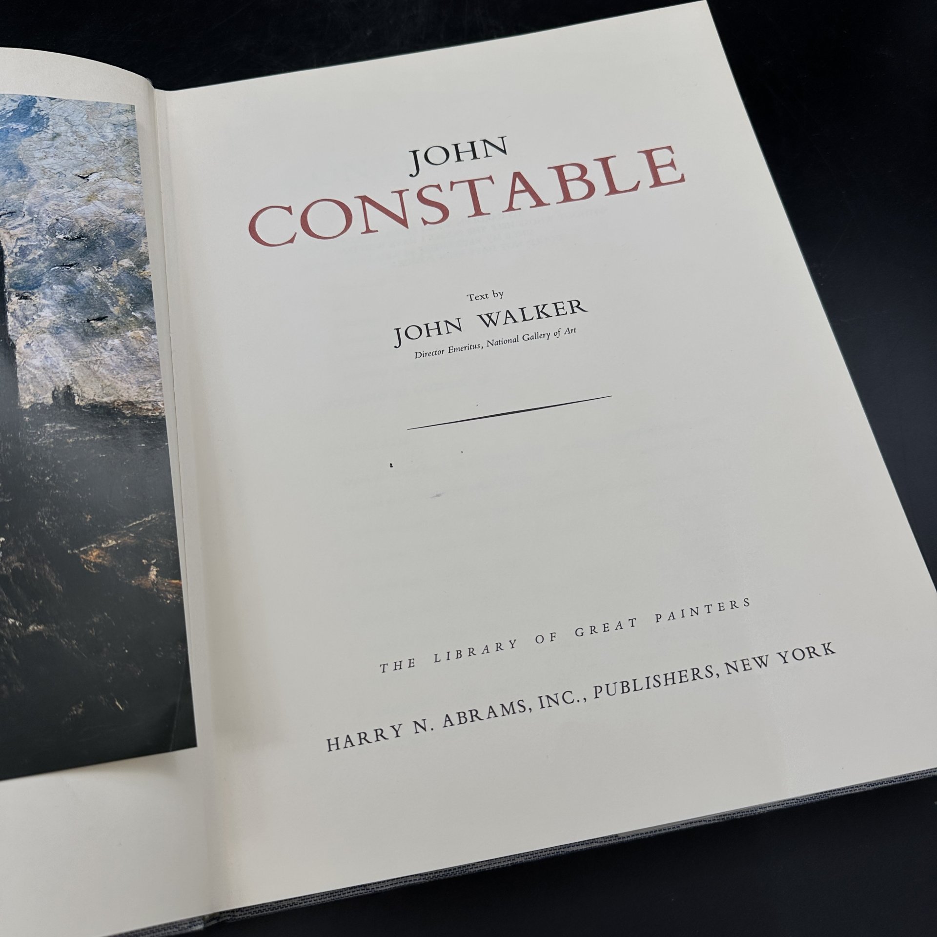 Альбом "John Constable" (на английском)