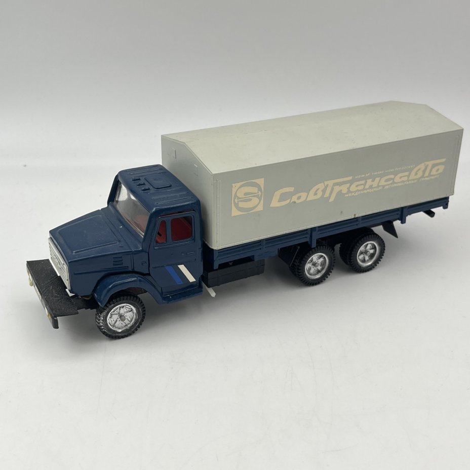 Модель автомобиля "ЗИЛ-6309", (авторская модель), металл, пластмасса, СССР, 1980-1991 гг.