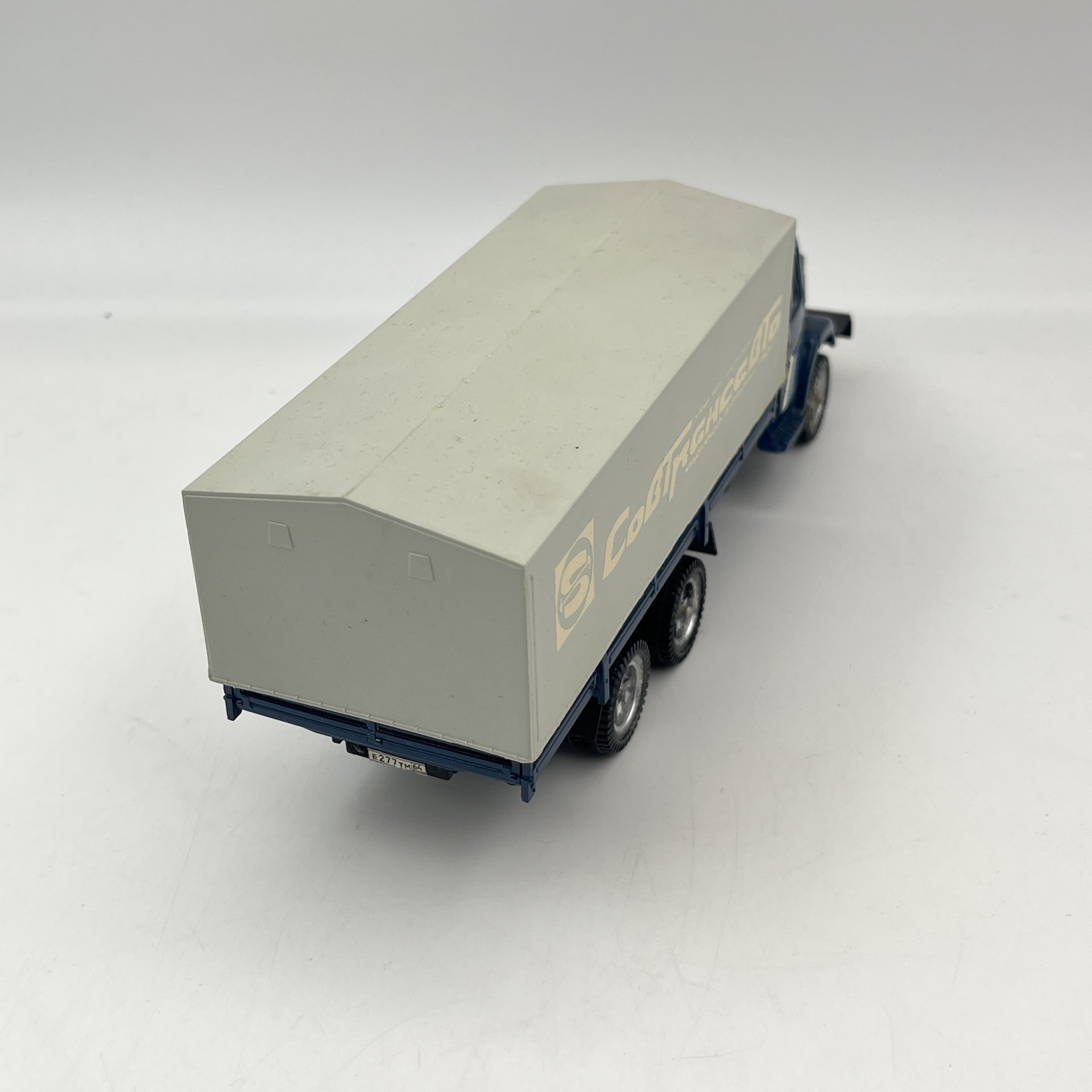 Модель автомобиля "ЗИЛ-6309", (авторская модель), металл, пластмасса, СССР, 1980-1991 гг.