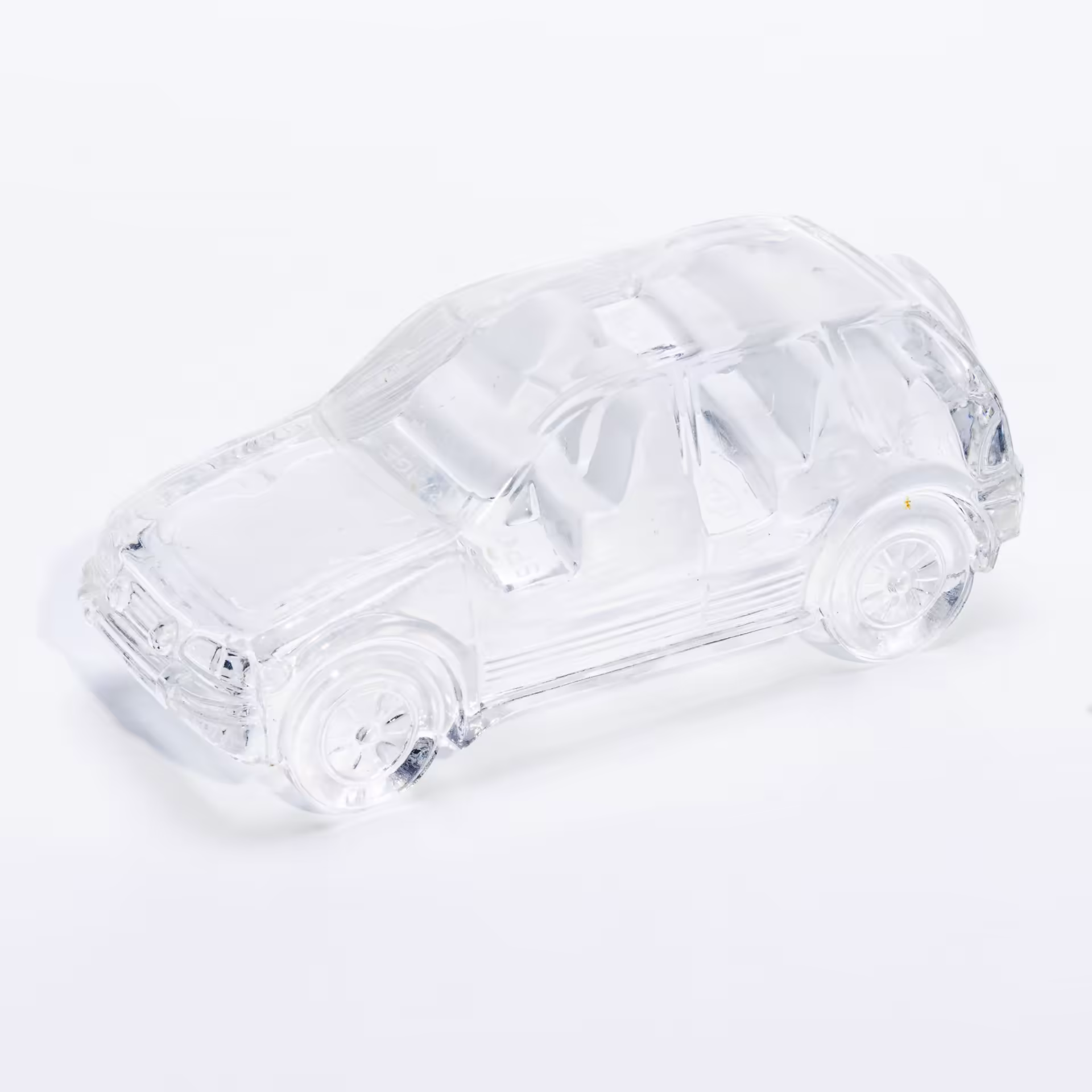 Сувенир (статуэтка) "Кроссовер KIA", стекло, KIA MOTORS, Южная Корея, 2000-2010 гг.