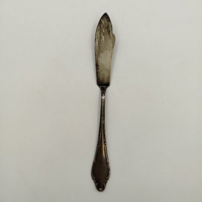 Нож для рыбы, металл, серебрение, August Wellner Söhne, Германия, 1934-1945 гг.