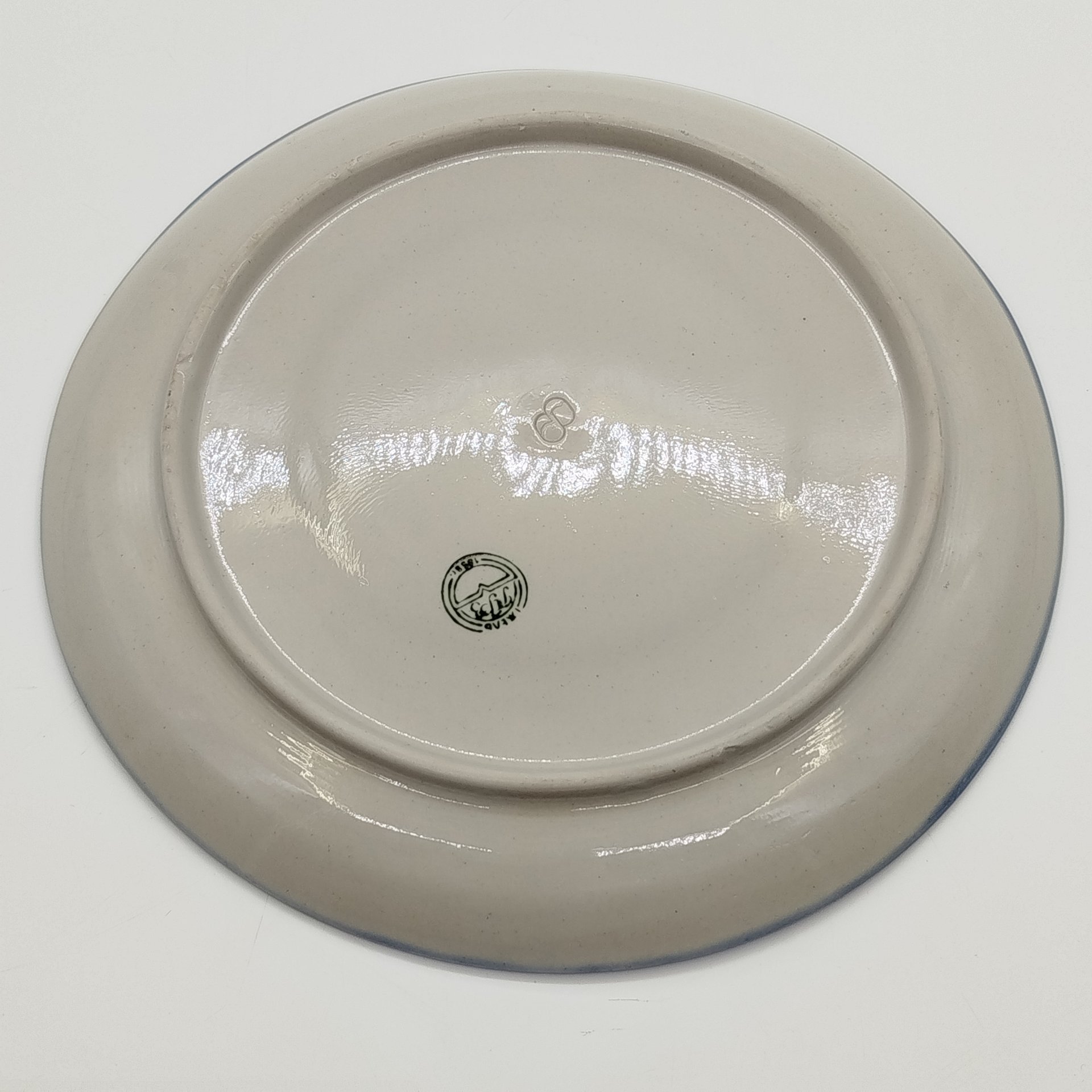 Подставка пасхальная для яиц и кулича (пасхальница), фарфор, роспись, Речицкий фарфоровый завод (Гжель), Россия, 1981-2011 гг.