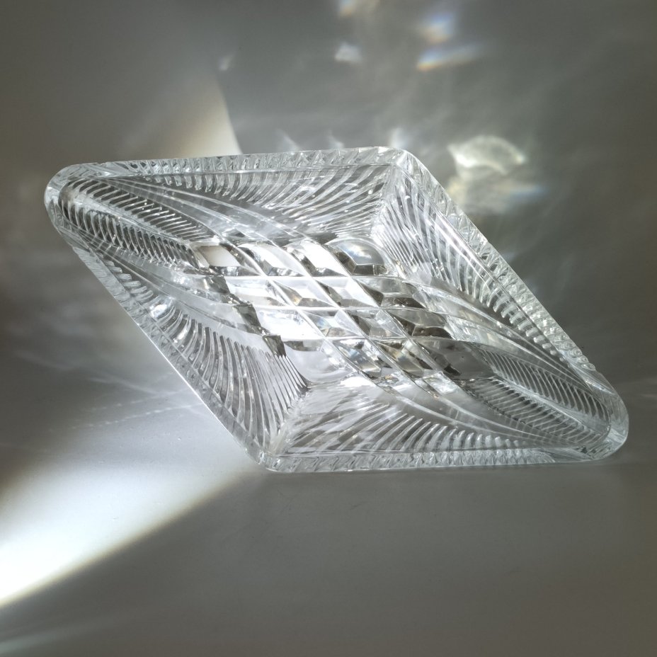 Ваза сервировочная (салатник, конфетница) в форме ромба