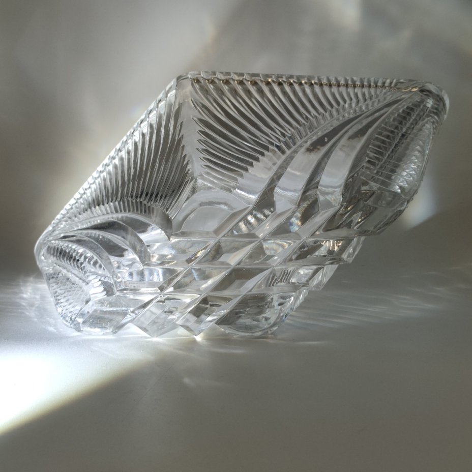 Ваза сервировочная (салатник, конфетница) в форме ромба