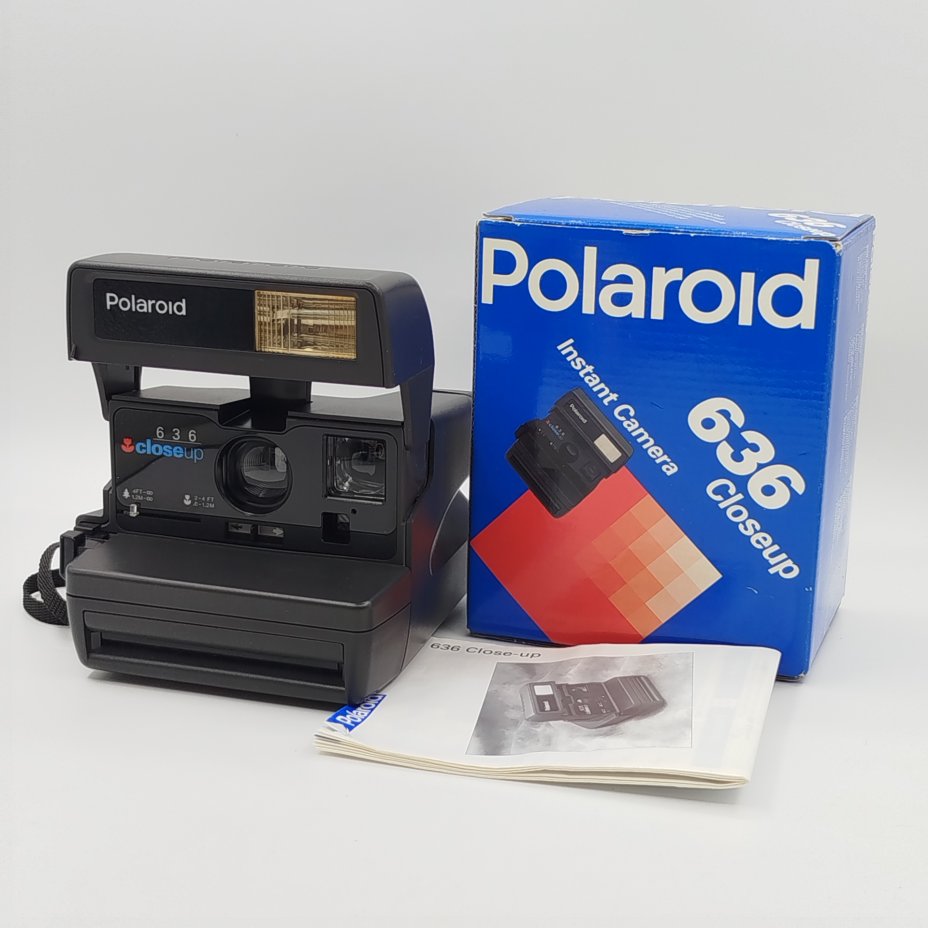 Фотоаппарат мгновенной печати "Polaroid 636 Close Up" в оригинальной коробке, Polaroid